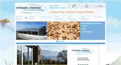 Desktop Screenshot of dynamicenergie.com